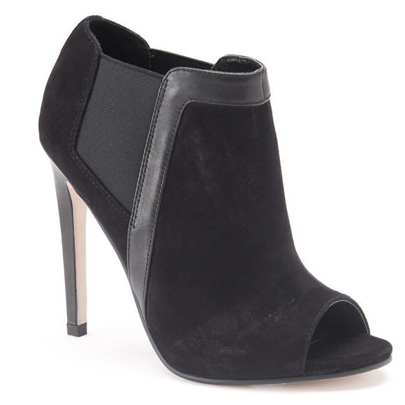 Shoemint Shoes - *SOLD* NWT Shoemint Peep Toe Ankle Boots